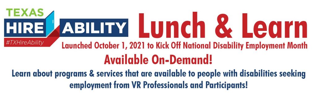 Texas Lunch and Learn Banner Link