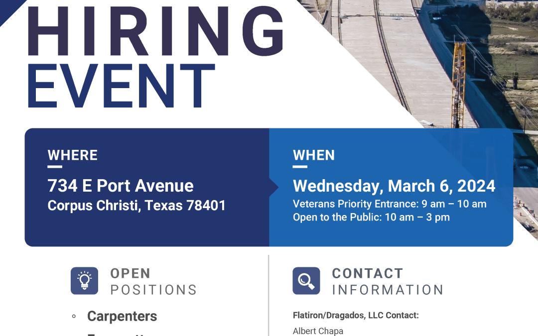 Harbor Bridge Project Hiring Event