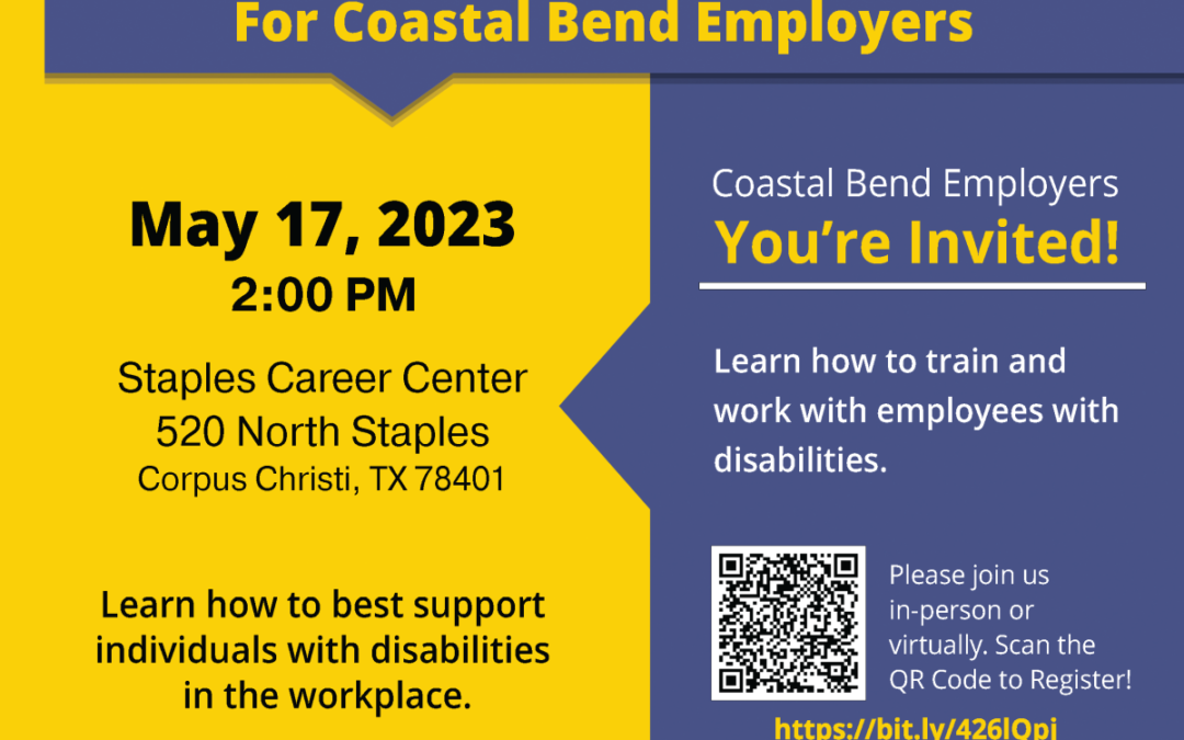 Disability Awareness Training For Coastal Bend Employers