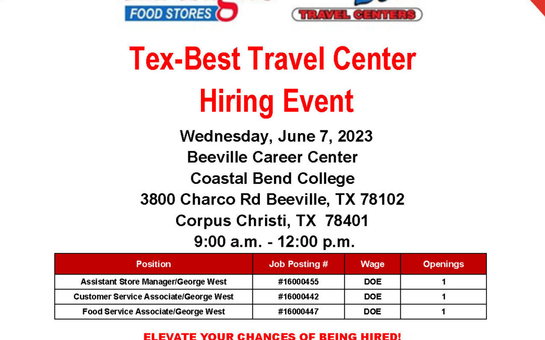 Tex-Best Travel Center Hiring Event