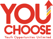 You! Choose Logo Red