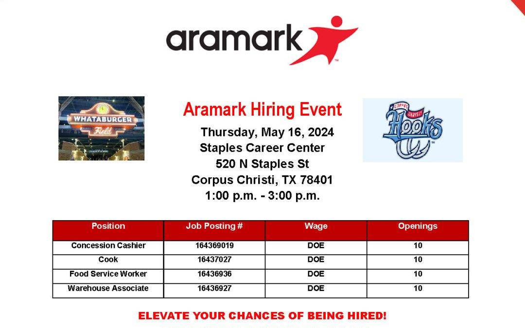 Aramark Hiring Event
