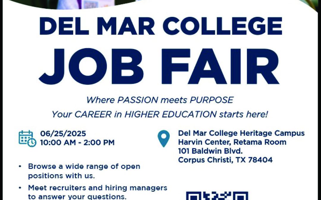 Del Mar College Job Fair – June 25, 2025