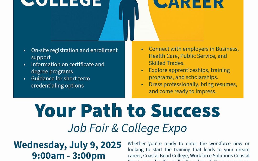 Your Path to Success Job Fair & College Expo – Kingsville