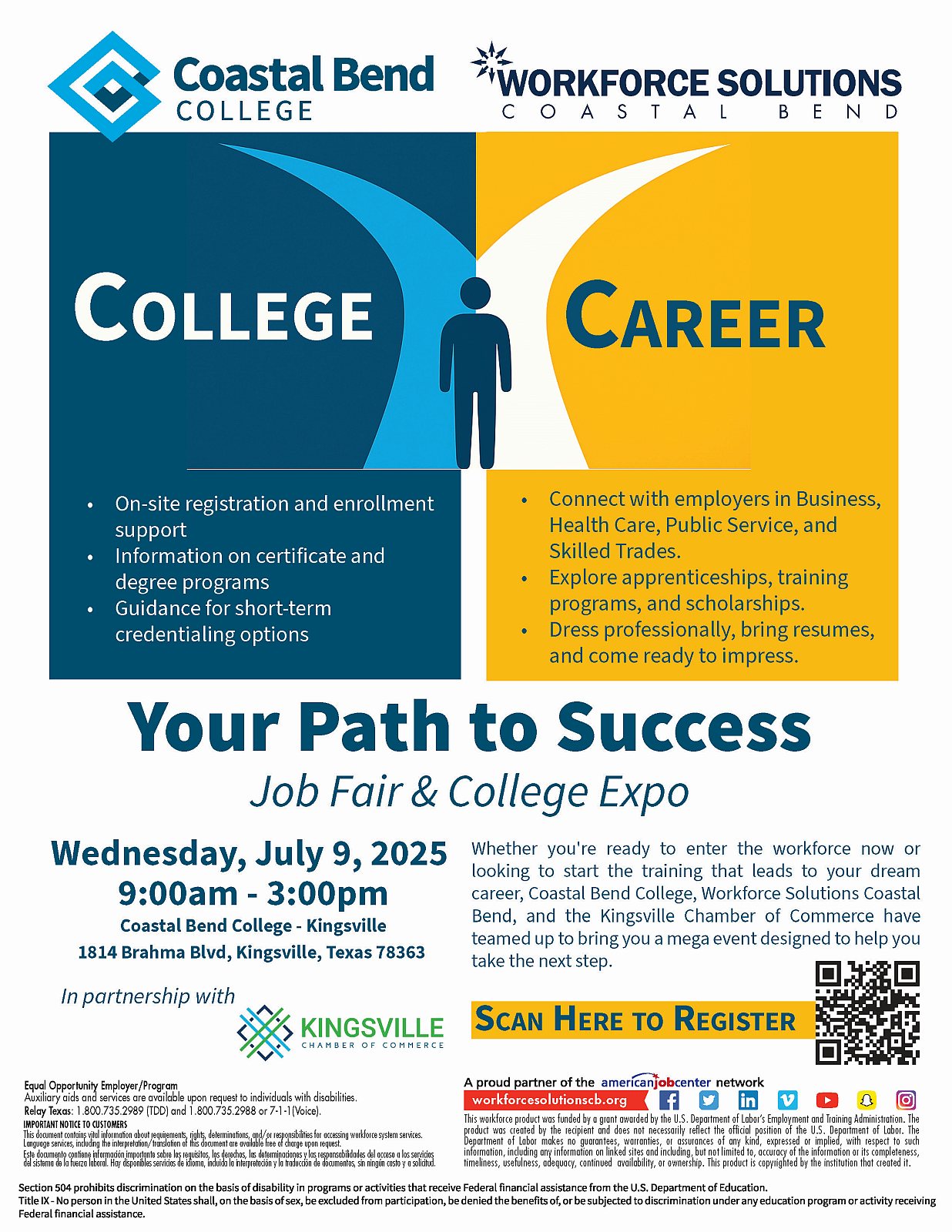 Success Summit 2025 flyer _ Kingsville