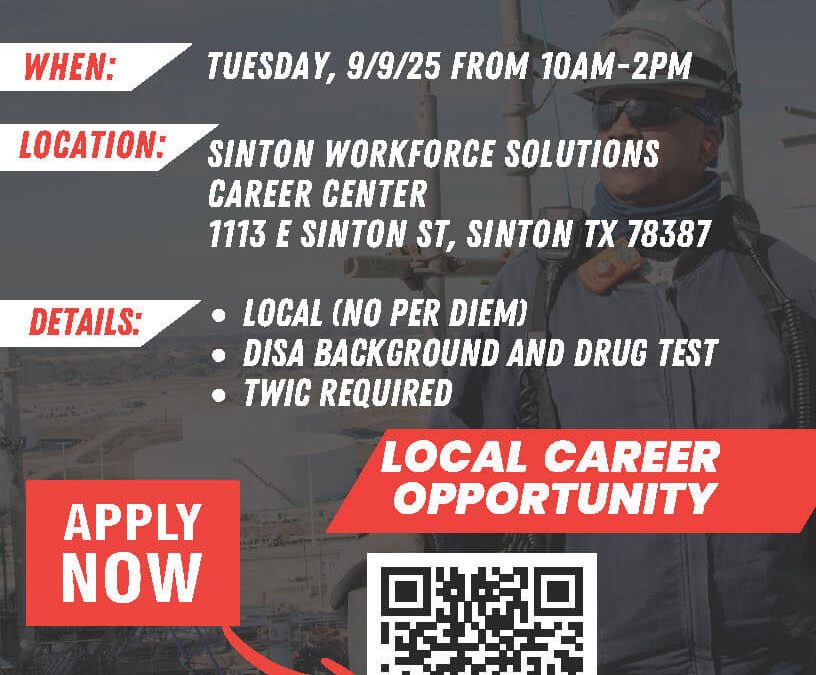 OnPoint Safety Attendant Hiring Event – Sinton Texas