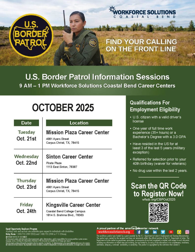 Border Patrol Hiring Event Flyer 2025 Border Patrol Hiring Event Flyer 2025