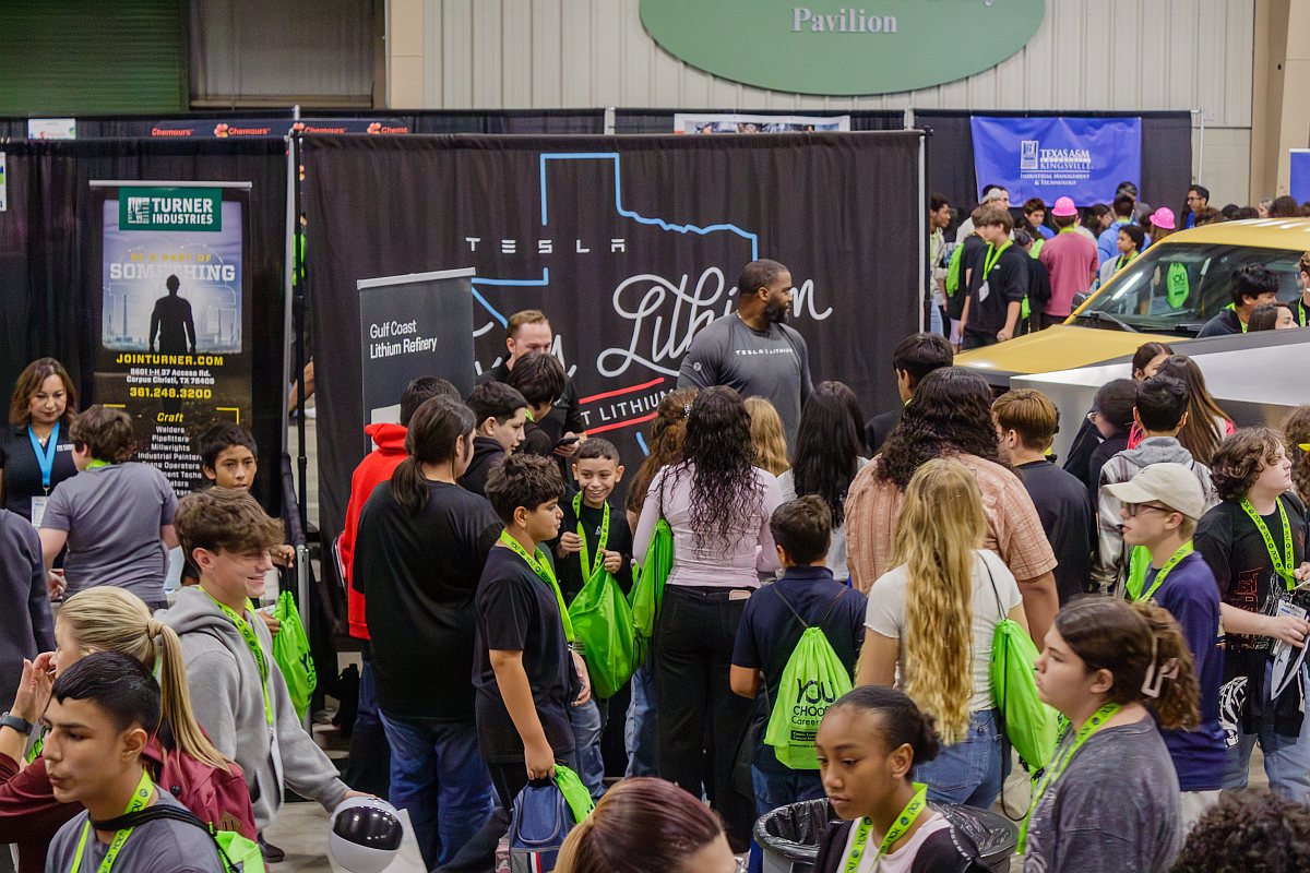 Tesla at the You Choose Career Expo